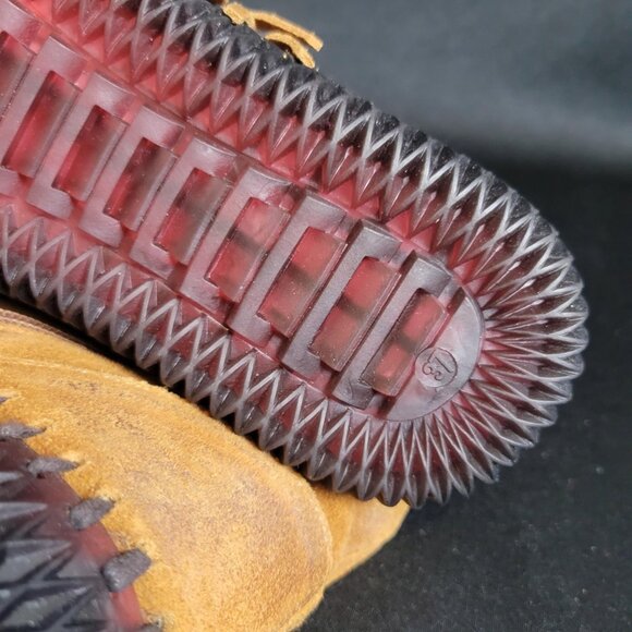 Antelope Size 37 / 6.5-7 US Suede Moccasins Boots Shoes Side Zip NEW! Hard Sole - Picture 8 of 9